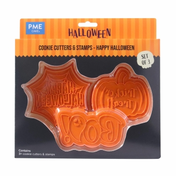 Cookie Cutters and Stamps - Happy Halloween